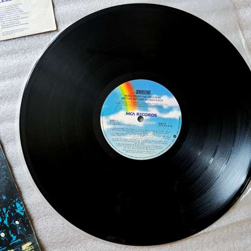 1984 Streets of Fire 怒火街頭 Original Soundtrack 電影歌曲原聲音樂 黑膠唱片 LP...