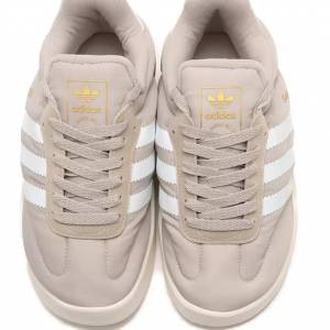 Adidas Samba Home uni sex EU43 卡其色 中性球鞋 波鞋休閒鞋運動鞋跑步鞋拖鞋 sho...