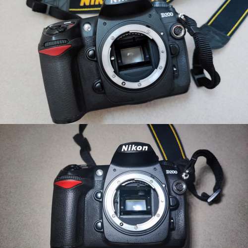 Nikon D200 / nikkor ED 18-55mm 1:3.5-5.6G 相機及鏡頭