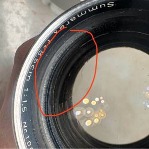 Leica Summarex 85/1.5 L39