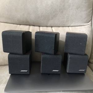 🔉  BOSE JEWEL Double Cube Speaker 3pc Set USED 骰仔 喇叭 音箱 三個套裝 不带線 ...