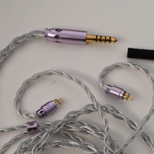 後巷 BSA Super 2 Live 1 平板 1鐵 耳機，HAKUGEI春雨2 pin 4.4mm，Le audio 鍍鈀...