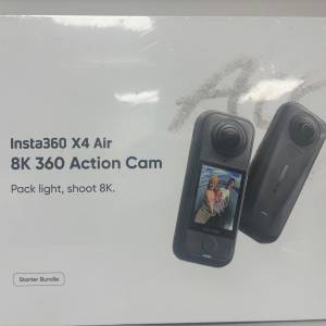 Insta360 X4 Air 8K 360 Action Cam Starter Bundle (激活版)