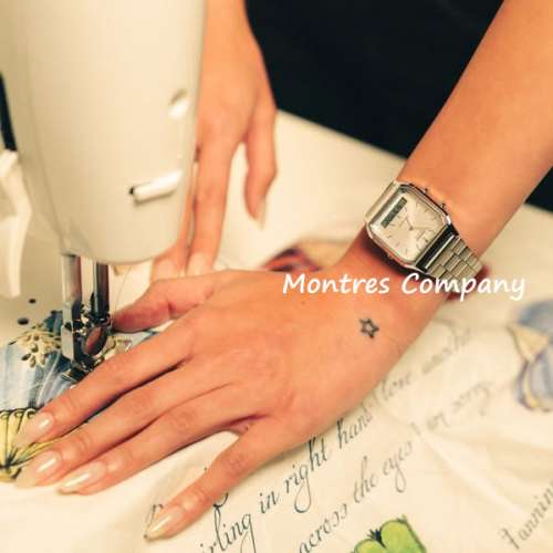 Montres Company 香港註冊公司(32年老店) 卡西歐 CASIO 不鏽鋼錶帶 細錶徑 AQ-230A...