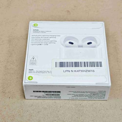 【原封未拆】美版Apple AirPods 3代 全新正貨  荃灣站面交