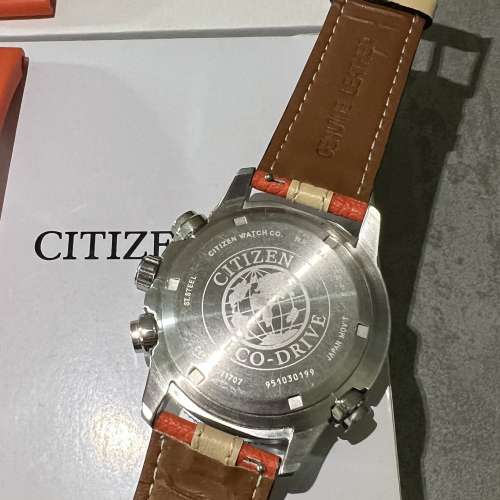 Citizen 44mm 太陽能 光動能 eco drive 雙顯示 200m 潛水錶 跟2條錶帶