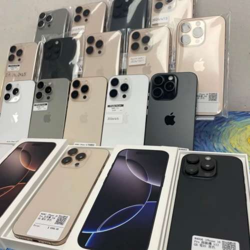🔥最後一代實體雙卡Apple iPhone🔥✨香港行貨/Apple iPhone 16系列/✨ iPhone 16 Pr...