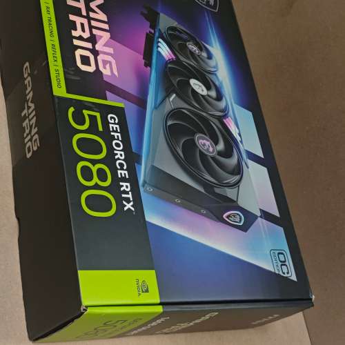 显卡：微星 RTX 5080 16G 3X OC PLUS(全新)