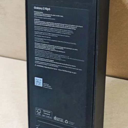 全新美版三星 Galaxy Z Flip5  可選12+512G/12+256G 黑色 原裝未拆 荃灣站交收