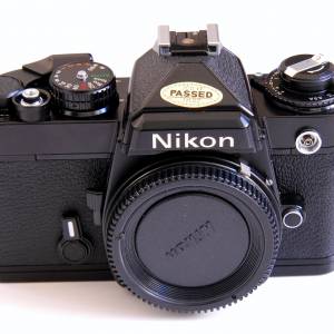 Nikon FE Black Body 90%新