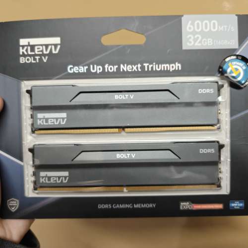 KLEVV BOLT V DDR5 6000Mhz 32GB (16GB ×2)