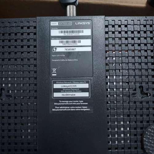 Linksys EA7500