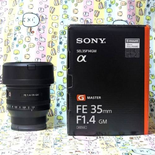 Sony FE 35mm F1.4 GM 鏡頭(35.4gm 35gm sony 35gm 35f1.4)
