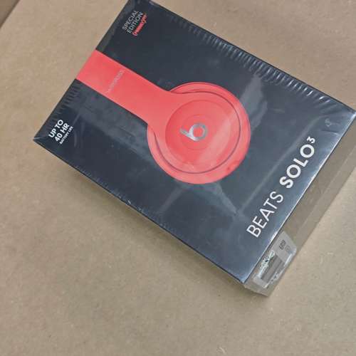 Beats solo3 大耳机 红色