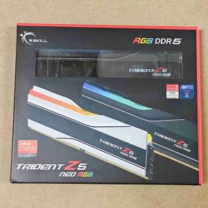 【美版原裝】G.SKILL Trident Z5 Neo RGB DDR5-6000 32GB(16Gx2) 記憶體套裝 全新未拆