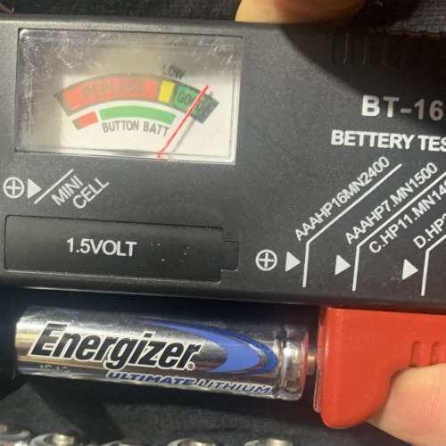 （AA電池/50蚊 有14粒）Energizer勁量鐵鋰電池L91耐低溫電池