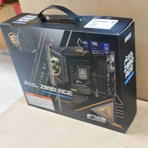全新美版 MSI MEG Z890 ACE 主機板｜Intel Ultra 核心支援｜荃灣站交收