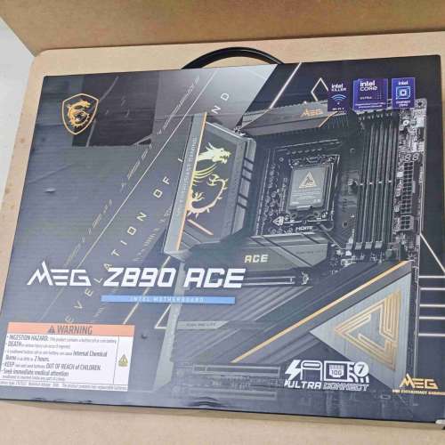 全新美版 MSI MEG Z890 ACE 主機板｜Intel Ultra 核心支援｜荃灣站交收