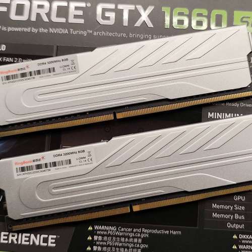 KingBank 金百逹 DDR4-3200 16GB CL14 低延遲電競RAM