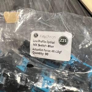Keychron Low Profile Optical MX Switch 青軸 90 粒 (包本地運費)