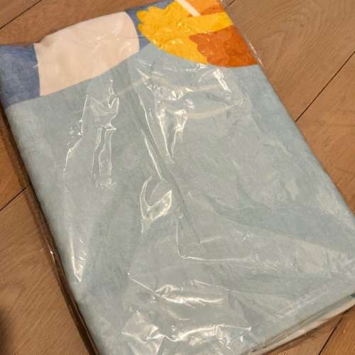 全新 毛絨熱水袋及小毛毯 毛巾 鬆弛熊 毛巾或毛巾被 淺藍色 Rilakkuma body towel ...