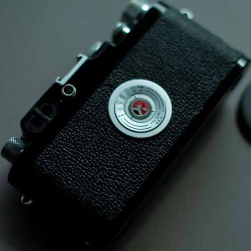 收藏級 Leica IIIg (LTM mount) Black Paint Repaint 777 Lucky number 露銅 Leica...