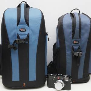 Lowepro Flipside 300 Backpack 藍色(95新)名牌袋保護力強，外型唔大又裝得多，背開...