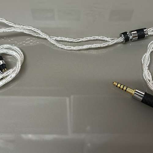 (聖誕節特別優惠)[限量1條](線名:白光White light)德國WBT音響專用線材之一，8絞德...