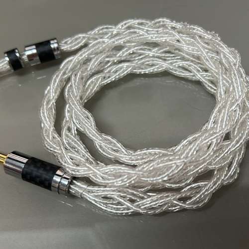 (聖誕節特別優惠)[限量1條](線名:白光White light)德國WBT音響專用線材之一，8絞德...