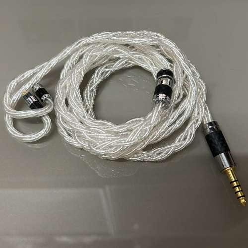 (聖誕節特別優惠)限量1條線名:白光White light)德國WBT音響專用線材之一，8絞德國...