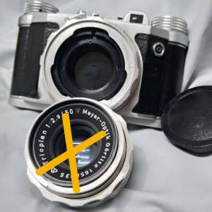 東德 ALTIX 可換镜機身 連 Meyer-optik 50mm f2.9 Trioplan :-鏡已售