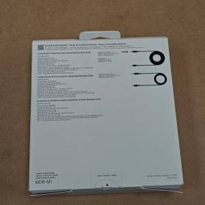 索尼 MDR-M1头戴式耳机 黑色