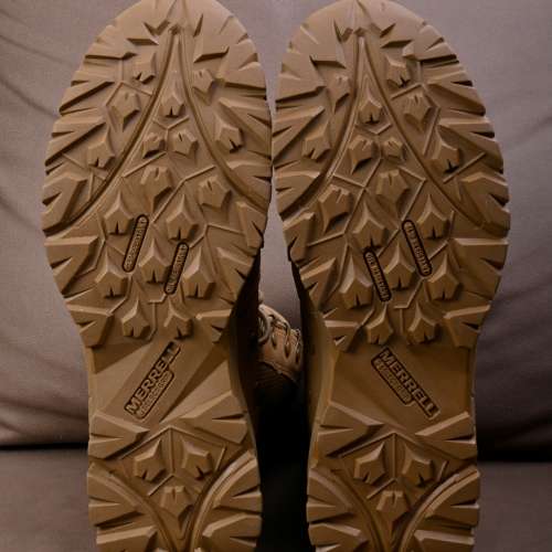 美國MERRELL高筒沙漠透氣戰術靴(EUR43）