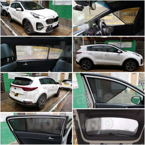 KIA Sportage 全車防曬磁石窗網