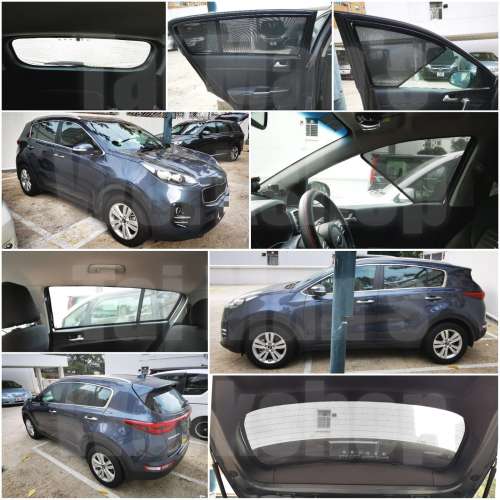 KIA Sportage 全車防曬磁石窗網