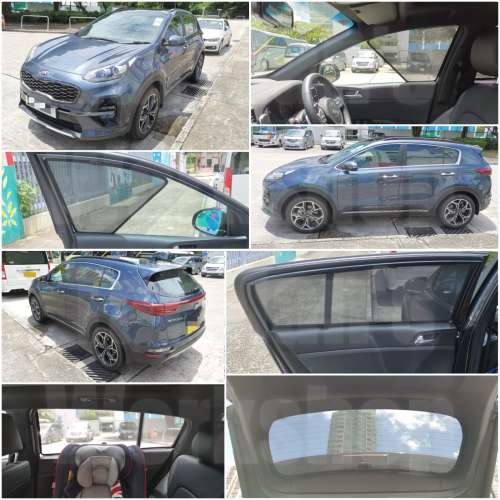 KIA Sportage 全車防曬磁石窗網