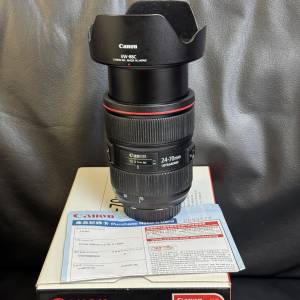 Canon EF 24-70mm F2.8L II 香港行貨 全套