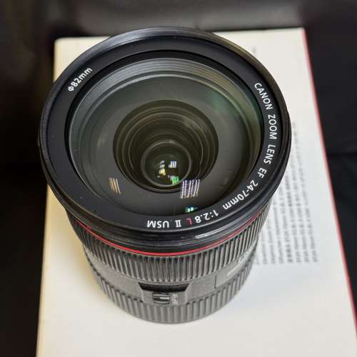 Canon EF 24-70mm F2.8L II 香港行貨 全套