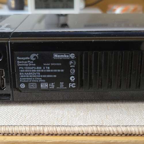 Seagate Backup Plus 3TB USB3.0外接硬碟 冇bad sector