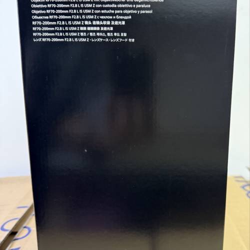 全新 Canon RF70-200mm F2.8 L IS USM Z 黑色 (水貨)