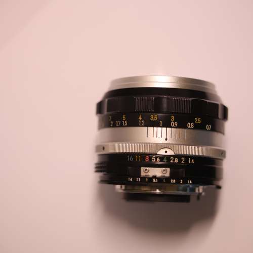 Nikon Nikkor-s 50mm f1.4 黃金鍍膜