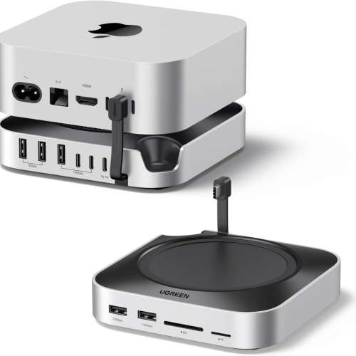 Ugreen Mac mini m4 dock station 底座