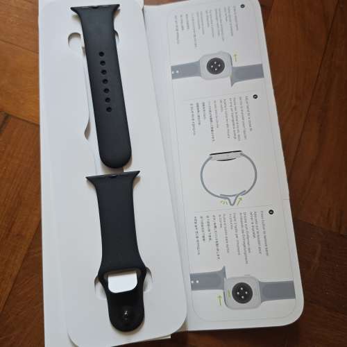 apple watch (全新) 黑色運動錶帶