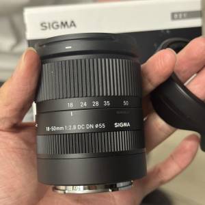 Sigma 18-50 2.8 E mount