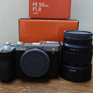 Sony A7C2 + FE 50 1.8 (行貨)