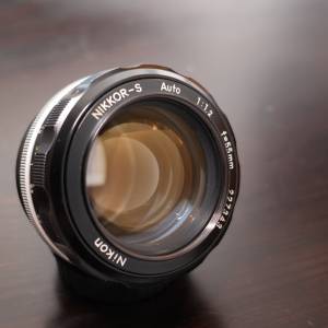 Nikon Nikkor-S Auto 55mm f/1.2