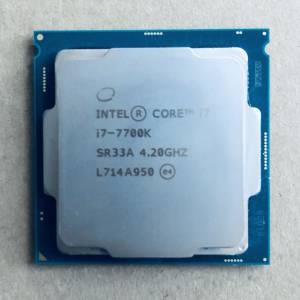 95成新i7-7700K 4.2GHz 四核 處理器 LGA1151 socket