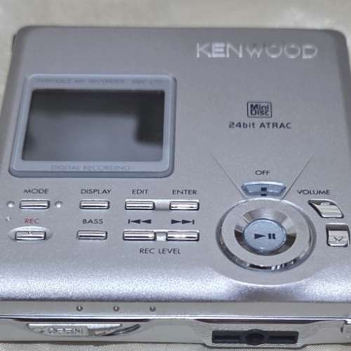 Kenwood DMC-L7R(S) 便攜式 MD 錄音機