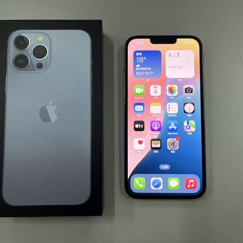 iPhone 13 Pro Max 128GB 藍色 香港行貨