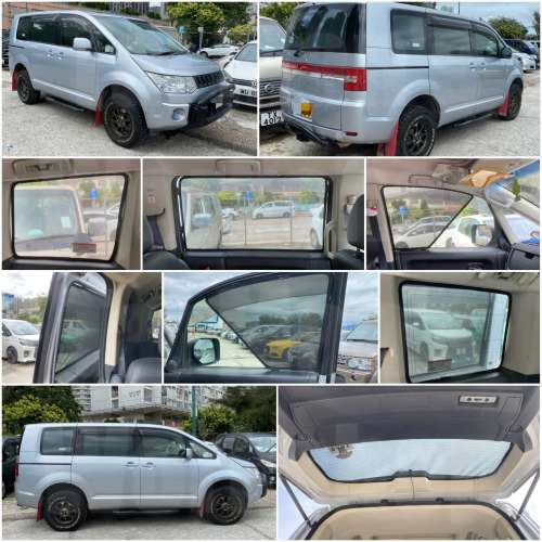 三菱 DELICA 全車防曬磁石窗網